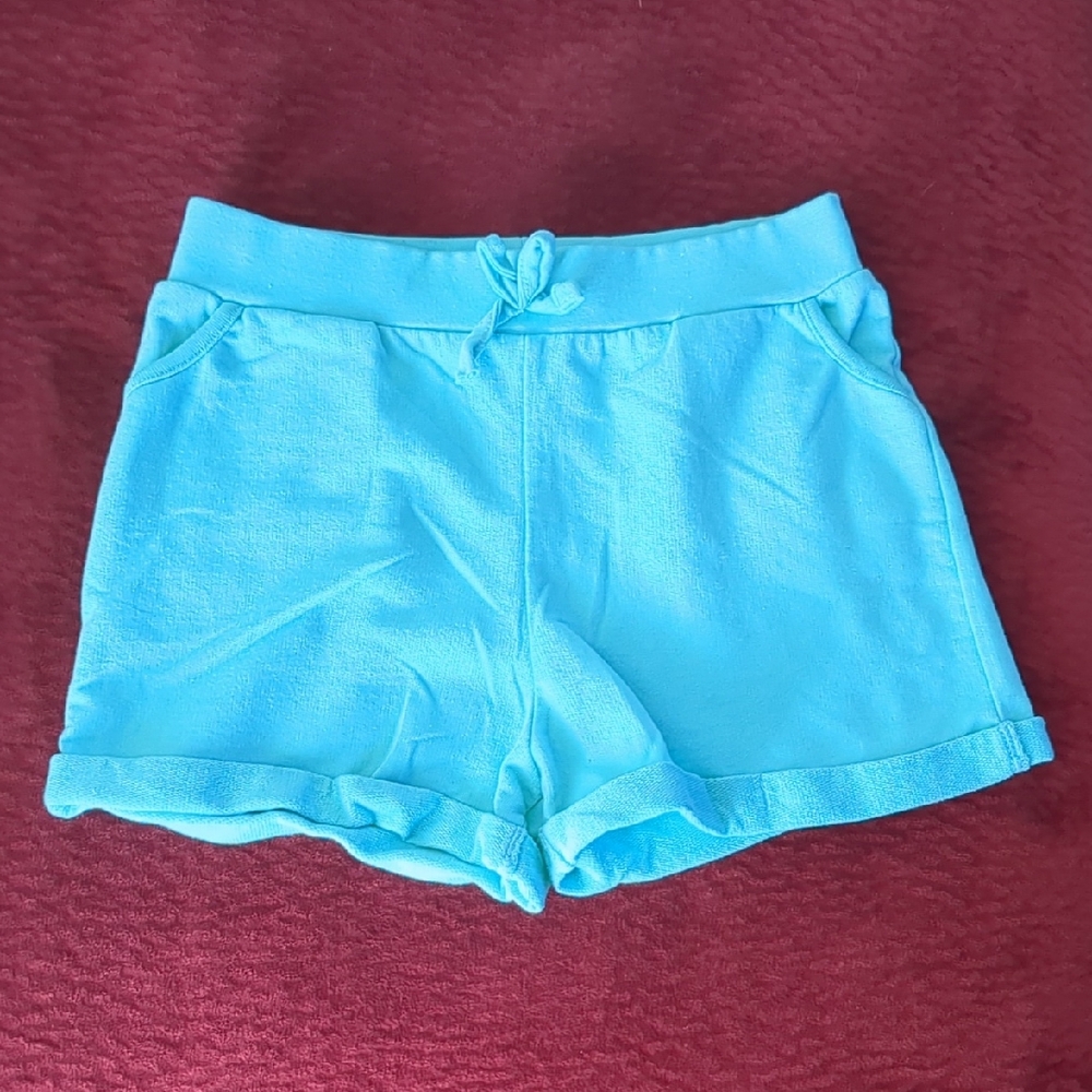 Miss Popular Teal Shorts S 10/12